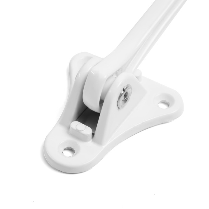 Фиксатор дверной LOCKLAND, Фиксатор дверной LOCKLAND, "козья ножка", цвет белый