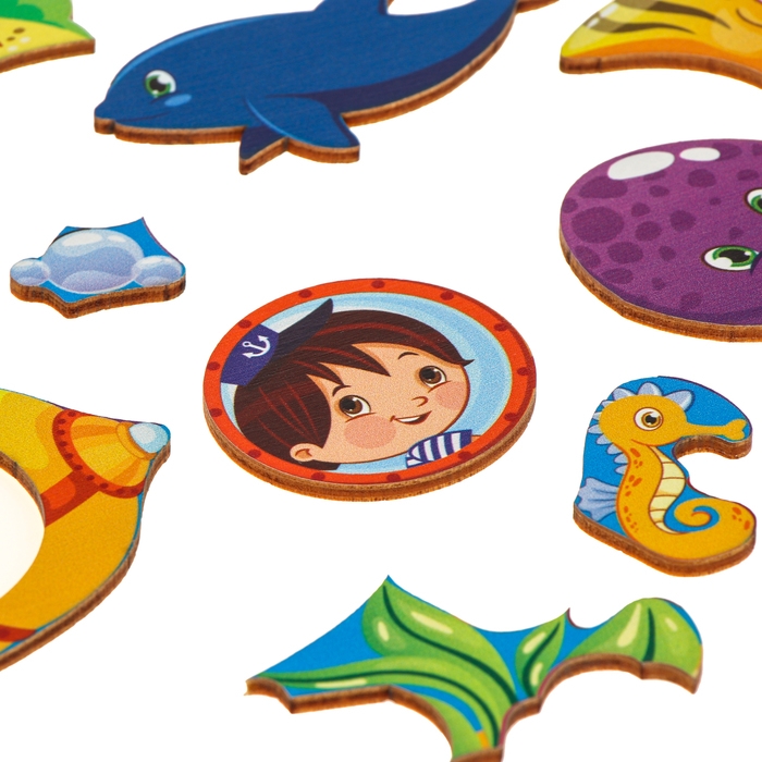 Головоломка логическая «Подводная лодка», d=20 см Головоломка логическая «Подводная лодка», d=20 см