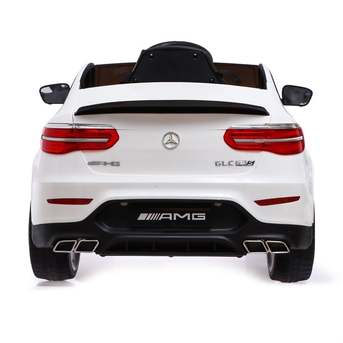 Электромобиль MERCEDES AMG GLC63S COUPE, полный привод 4WD, EVA, кожаное сидение, цвет белый Электромобиль MERCEDES AMG GLC63S COUPE, полный привод 4WD, EVA, кожаное сидение, цвет белый