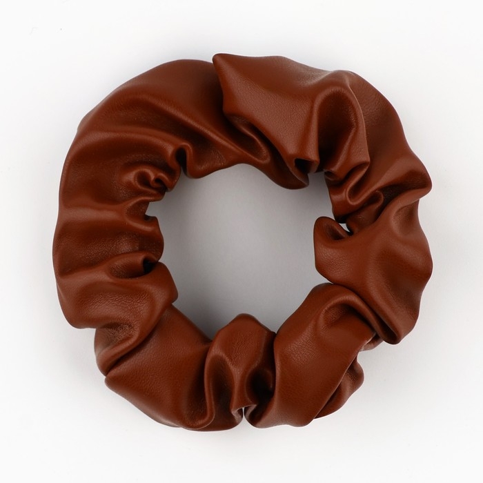 Резинка для волос новогодняя «Мечты сбудутся» на Новый год, коричневая, диам, 10 см Резинка для волос новогодняя «Мечты сбудутся» на Новый год, коричневая, диам, 10 см