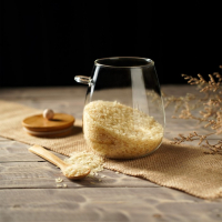 Банка стеклянная для хранения сыпучих продуктов «Эко» с ложкой, 1 л, 11×16 см, с бамбуковой крышкой