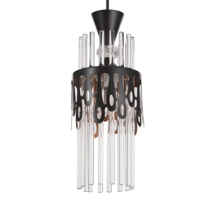 Подвес Подвес "Капель" 1х60Вт Е27 Черный