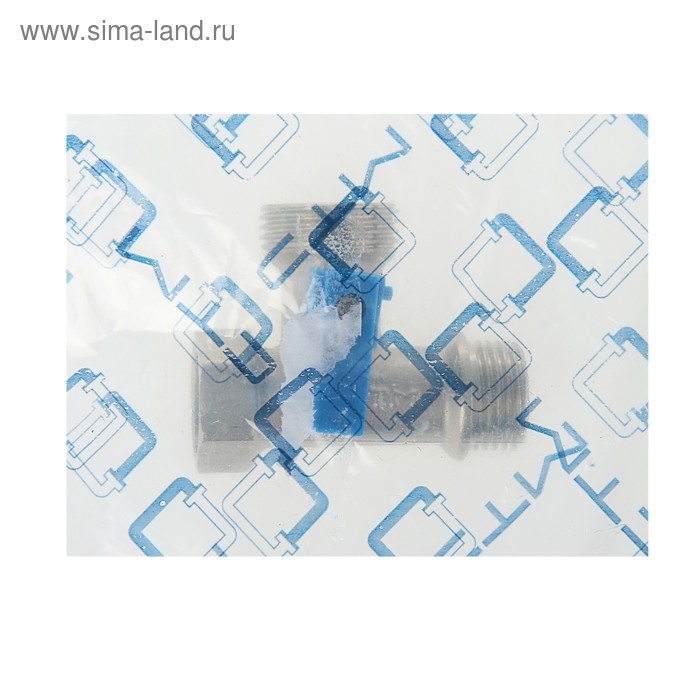 Кран шаровой  Кран шаровой "СТМ", трехпроходной, 1/2"х3/4"х1/2", для бытовых приборов, никелированный