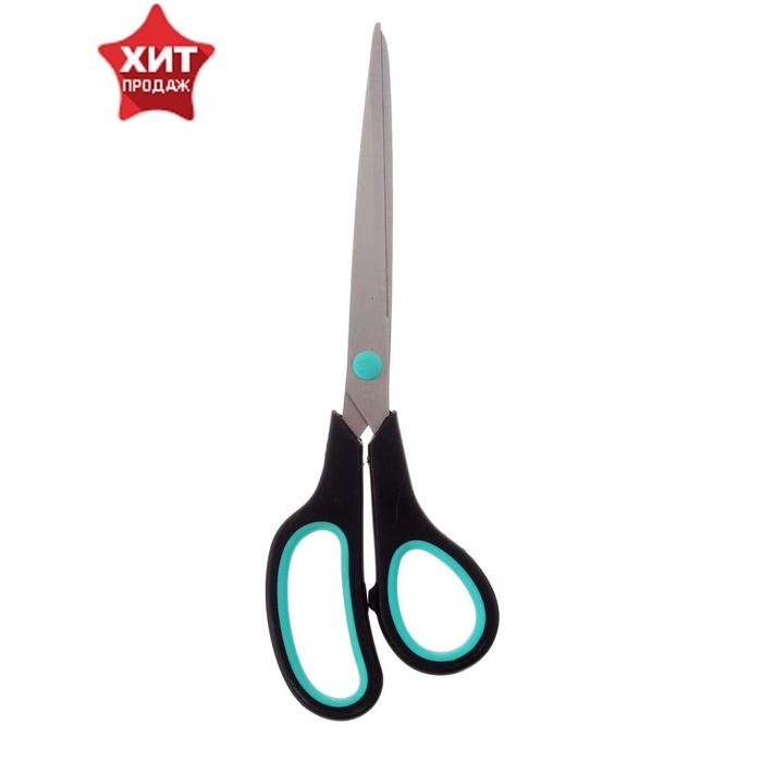 Ножницы Dolce Costo, 23.5 см, ручки с противоскользящими резиновыми вставками, чёрные Ножницы Dolce Costo, 23.5 см, ручки с противоскользящими резиновыми вставками, чёрные