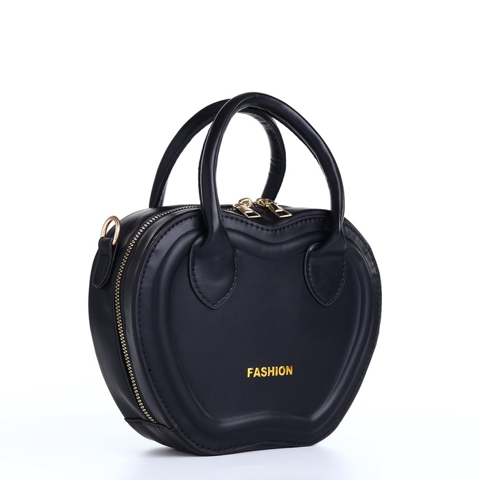 Сумка женская кросс-боди на молнии, цвет чёрный Сумка женская кросс-боди на молнии, цвет чёрный