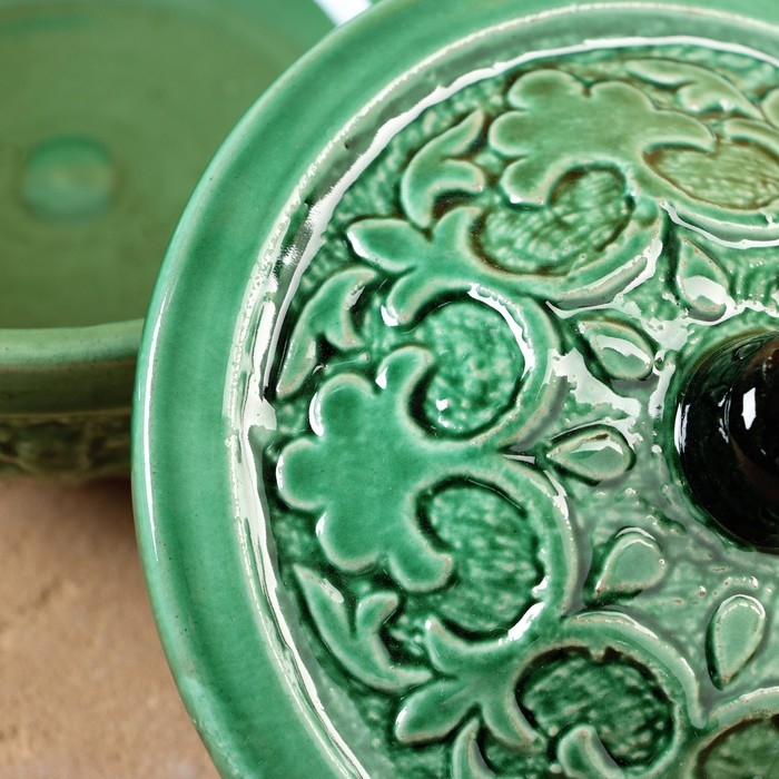 Сахарница керамическая Риштанская керамика 500мл Сахарница керамическая Риштанская керамика 500мл