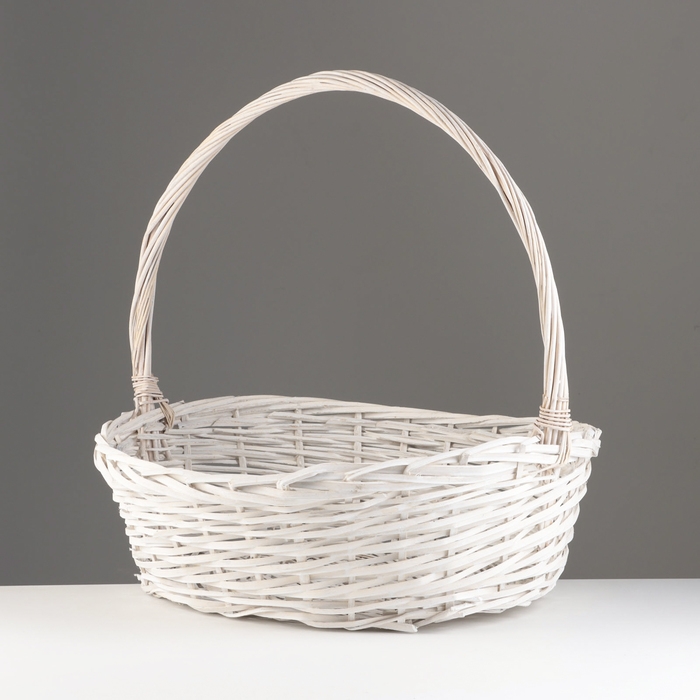 Набор корзин из 4 шт, 55x44xH17/52; 48x39xH15/46; 42x32xH13/40; 35x27xH12/35 см, ива Набор корзин из 4 шт, 55x44xH17/52; 48x39xH15/46; 42x32xH13/40; 35x27xH12/35 см, ива