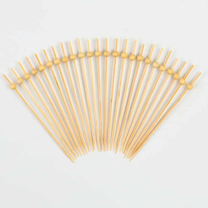 Шпажки деревянные «Шарики» набор 24 шт. Шпажки деревянные «Шарики» набор 24 шт.