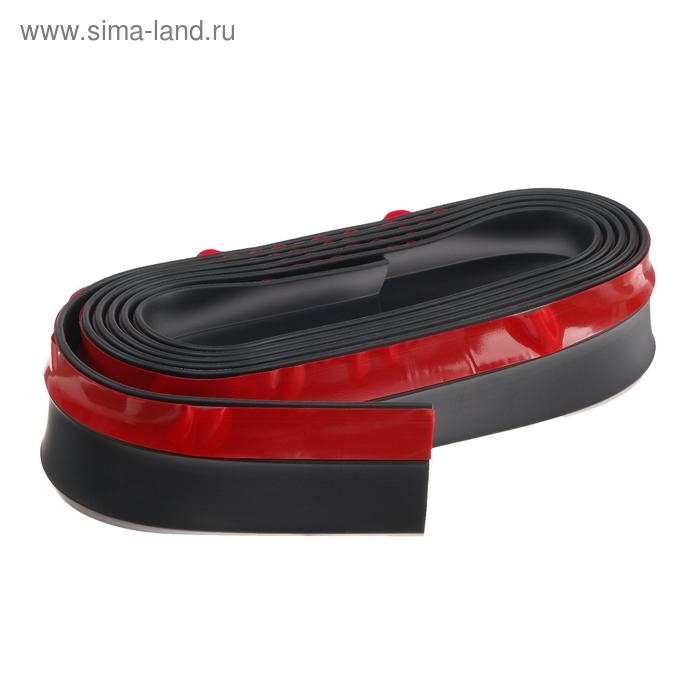 Защитная лента юбки бампера TORSO, длина 2.5 м, высота 5 см, черный Защитная лента юбки бампера TORSO, длина 2.5 м, высота 5 см, черный