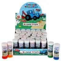 Мыльные пузыри "Синий трактор", 60 мл 01031-60ЭД