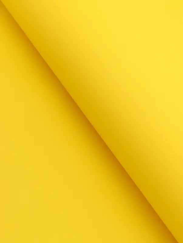 Бумага упаковочная крафт, двусторонняя, желтый, 0.68&times;10&plusmn;5% м