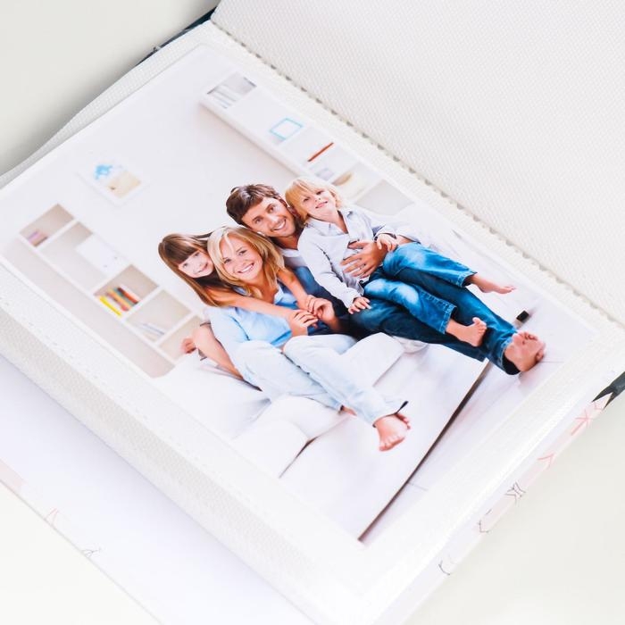 Фотоальбом на 100 фото 10х15 см Фотоальбом на 100 фото 10х15 см "Сердце и листья" 17х13х5 см