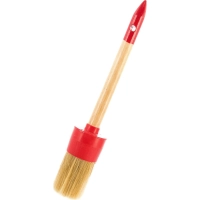 Кисть круглая STAYER MASTER, светлая натурал. щетина, №6 x 30мм 0141-30