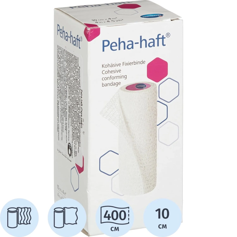 Бинт самофикс эласт 4 м х 10 см PEHA-HAFT&nbsp;&nbsp;9324862/932444