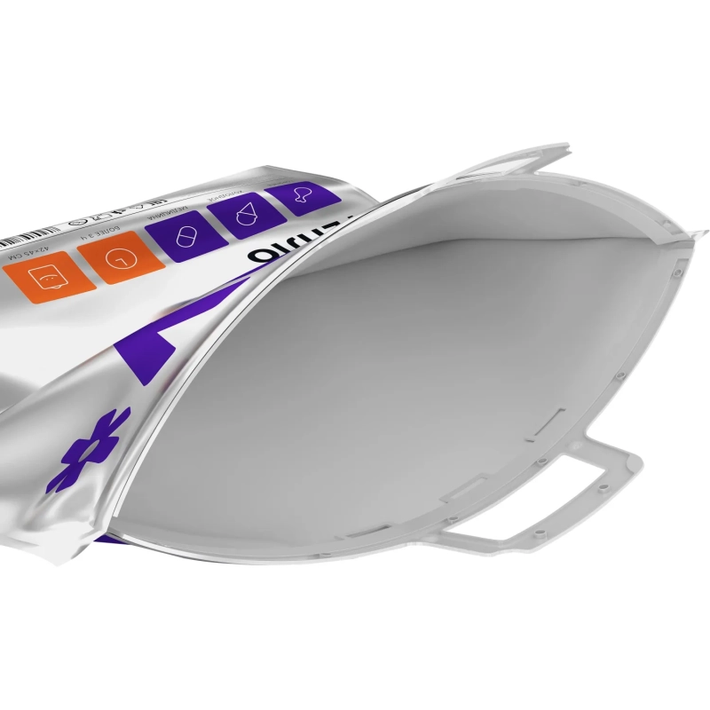 Термопакет ЛАЙТ_ 42х50 Мет/ВПЭ/ПВД  Белая_Квадрат ручка_Терми