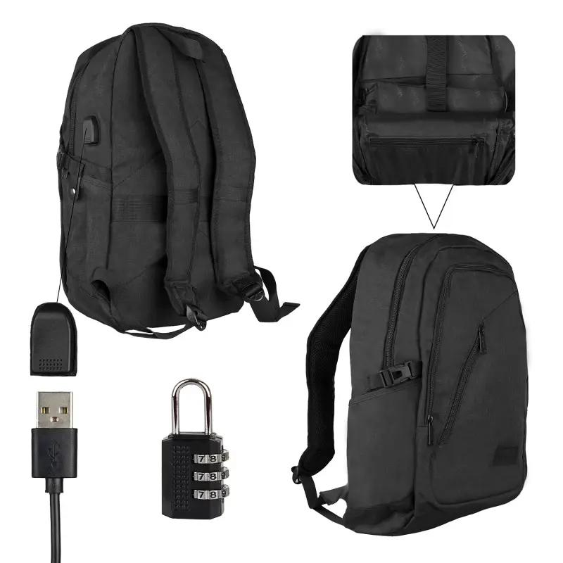 Рюкзак Mancro 15.6 Black