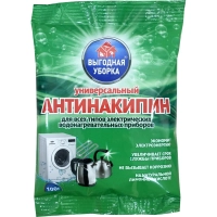 Средство для удаления накипи Антинакипин ВЫГОДНАЯ УБОРКА Универс. 100г,3274