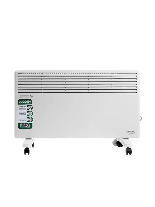 Конвектор электрический Engy EN-2000 Standard, 2000Вт, настен./напольный, до 25м², IP20 Конвектор электрический Engy EN-2000 Standard, 2000Вт, настен./напольный, до 25м², IP20