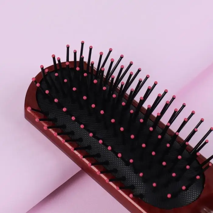 Расчёска массажная, 4.5×23 (±1) см, бордовая Расчёска массажная, 4.5×23 (±1) см, бордовая