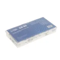 Набор червячных хомутов ZEIN engr, сквозная просечка, от 6 до 29 мм, нерж. сталь, 40 шт.