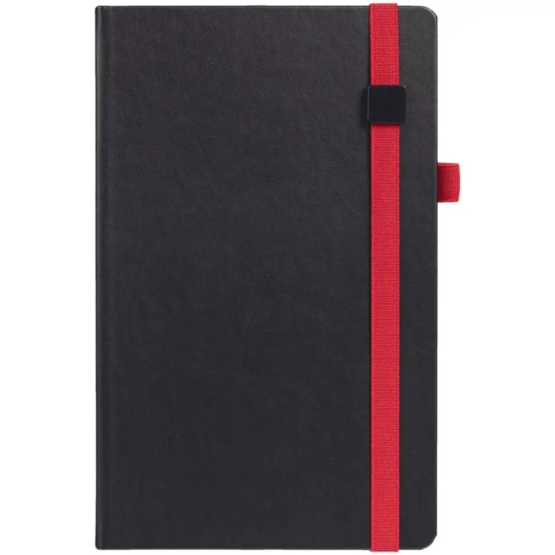 Ежедневник Ton Black, недатированный, черный с красным Ежедневник Ton Black, недатированный, черный с красным