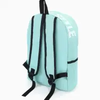 Рюкзак молодёжный на молнии, с карманами, размер 27&times;10&times;37.5 см, мятный