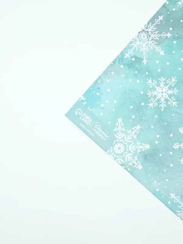 Набор упаковочной бумаги с наклейками, 6 листов, &laquo;Новый год&raquo;, 70&times;100 см