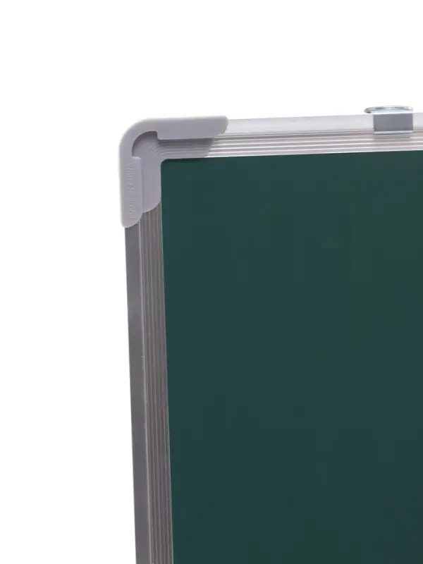Доска магнитно-маркерная Calligrata, 90&times;120 см, зеленая, с полочкой, в алюминиевой рамке