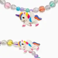 Комплект детский «Выбражулька» 3 предмета, клипсы, бусы, ободок, единорог, цветной Комплект детский «Выбражулька» 3 предмета, клипсы, бусы, ободок, единорог, цветной