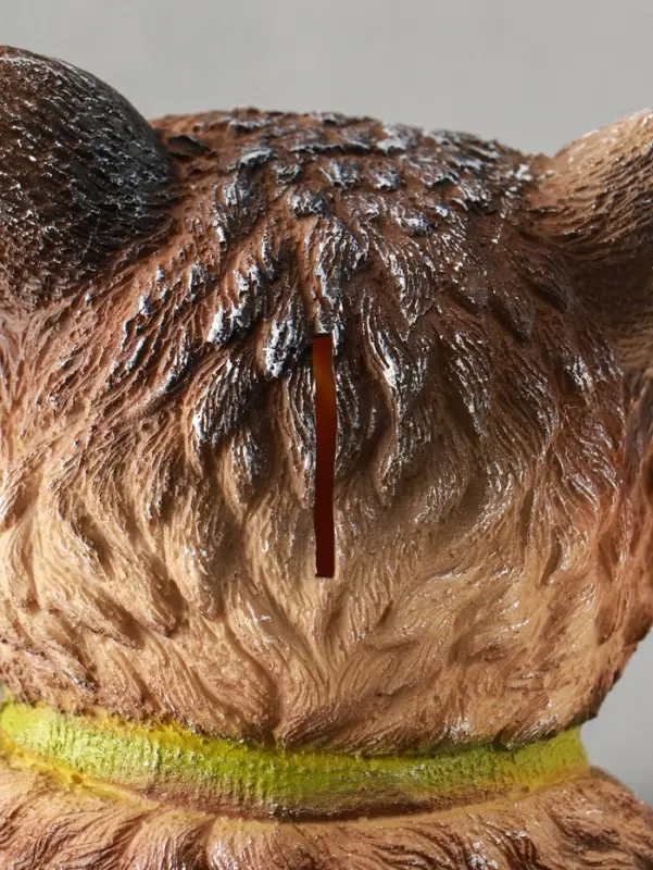 Копилка для денег &laquo;Енот с метлой&raquo;, 38&times;26&times;24, серый