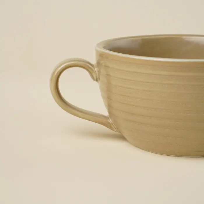 Кружка SL Home &laquo;Песчаный бриз&raquo;, 90 мл, фарфор, бежевая