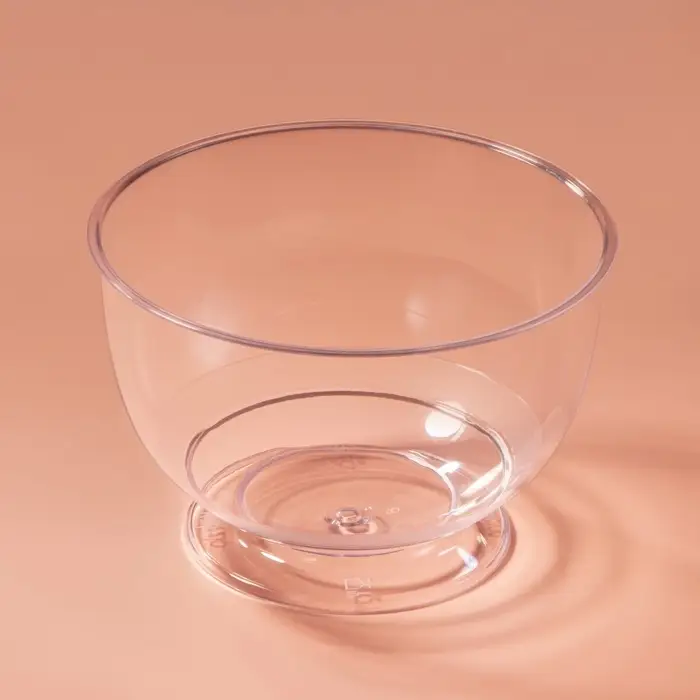 Креманка пластиковая одноразовая для фуршета «Кристалл», 200 мл, прозрачная