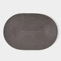 Салфетка сервировочная на стол Magistro &laquo;Лофт&raquo;, 31&times;45 см, овальная, коричневая