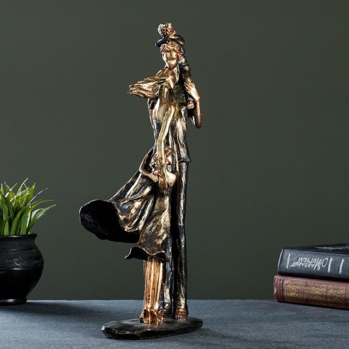 Фигура  Фигура "Семья" бронза, 36х16х8см