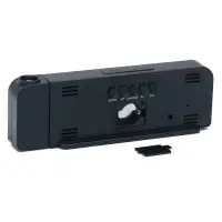 Часы - будильник электронные, настольные, USB, с проекцией на потолок, термометр, календарь