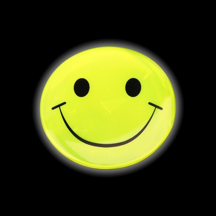 Светоотражающий значок «Смайл», d = 5,8 см, цвет МИКС Светоотражающий значок «Смайл», d = 5,8 см, цвет МИКС