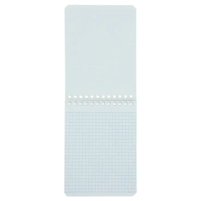 Блокнот А7, 40 листов на гребне Блокнот А7, 40 листов на гребне "Прикольные зайцы", обложка мелованный картон