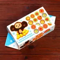Подарочная коробка  "Чебурашка", Конфета большая , 9,8 х 7 х 17,8 см