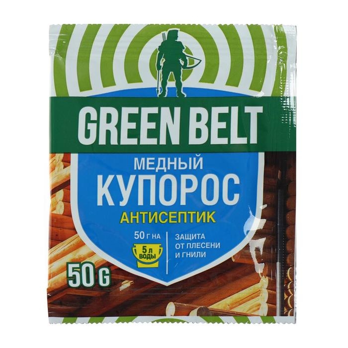 Средство антисептическое от плесени и гнилей Медный купорос 50 г Средство антисептическое от плесени и гнилей Медный купорос 50 г
