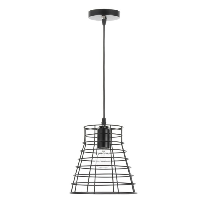 Светильник BayerLux Светильник BayerLux "Крона" Е27 40Вт черный 20х20х18-118см