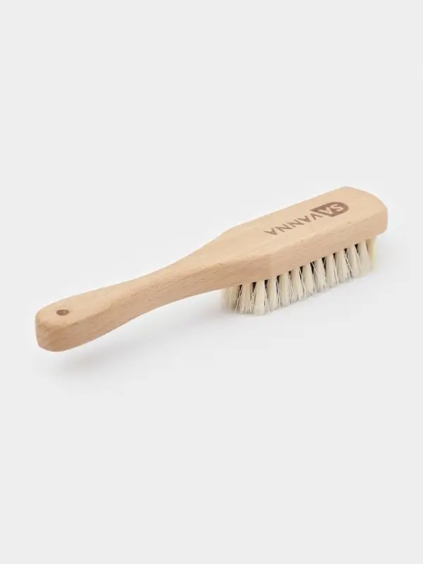 Щётка для одежды и обуви SAVANNA, 21&times;3.4 см, 59 пучков, искусственная щетина