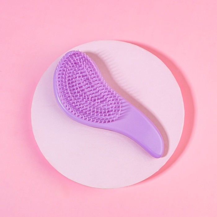 Расчёска массажная, 5,5 × 15 см, PVC коробка, цвет МИКС Расчёска массажная, 5,5 × 15 см, PVC коробка, цвет МИКС