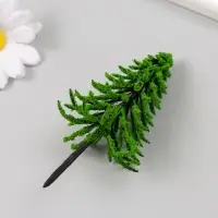 Искусственное растение для творчества пластик "Ёлка" 10 см
