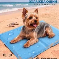 Коврик охлаждающий (гель), 40&times;30 см, капли