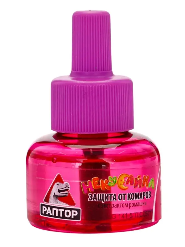 Набор фумигатор + жидкость от комаров, РАПТОР Некусайка, 45 ночей