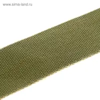 Ошейник брезентовый однослойный, 84&times;4.5 см, ОШ 50-70 см, хаки