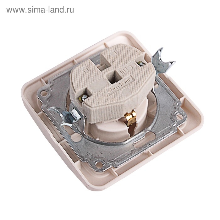 Розетка Smartbuy  Розетка Smartbuy "Марс", 16 А, с заземлением, белая