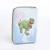 Кошелёк детский на молнии Выбражулька, голубой