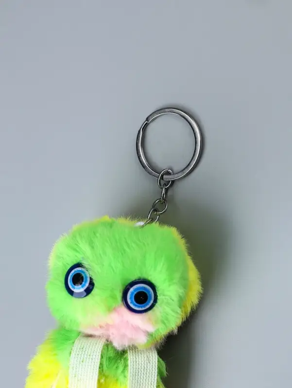 Брелок для ключей на кольце &laquo;Пушистик. Осьминог&raquo;, мягкий, 11 см, МИКС