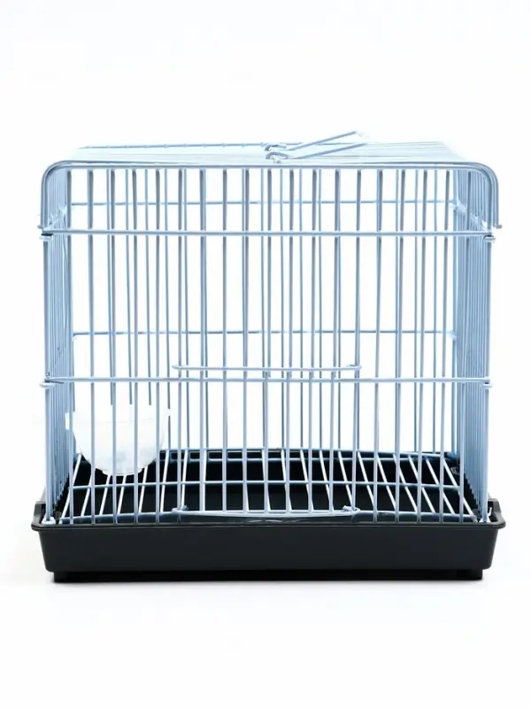 Клетка усиленная для джунгарских хомяков 21 х 16 х19 см, серая